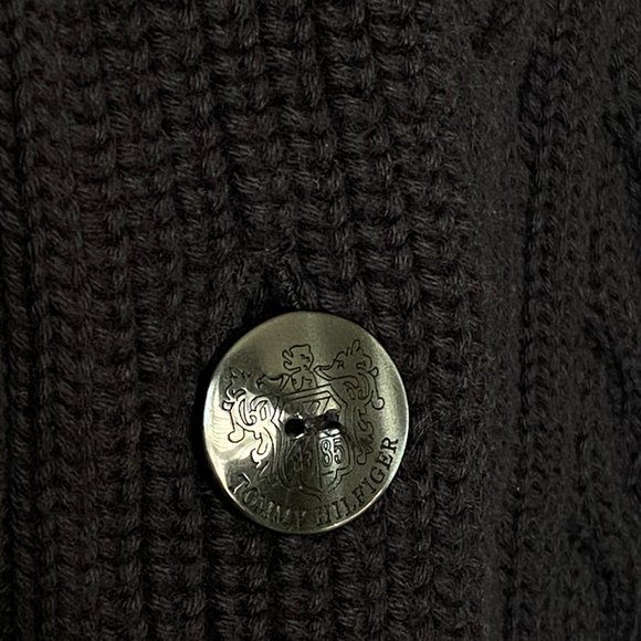 Tommy Hilfiger Cable knit Swoop Cardigan - Picture 3 of 6